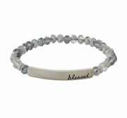 Gray blessed bracelet