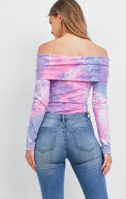 Lavender Tie Dye Bodysuit