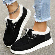 Fluffy Flat Slip On Shoes Booties