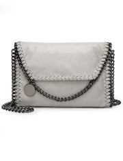 Solid Small Chain Hand Bag