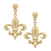 Fleur De Li’s Drop Earrings