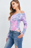 Lavender Tie Dye Bodysuit