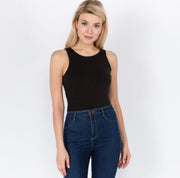 Seamless Black Bodysuit