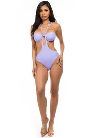 ONE-PIECE FASHIONABLE BATHING SUIT